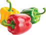 Sweet Bell Peppers (Colored)	